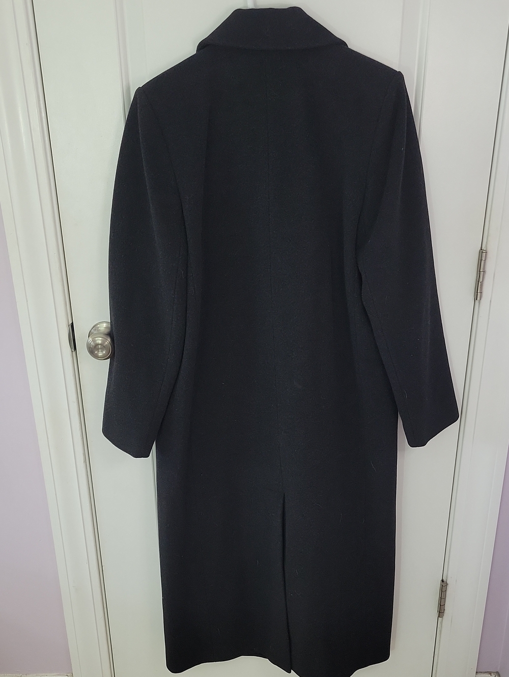 Pendleton Double Breasted Long Wool Cashmere Blend Coat - Picture 7 of 7